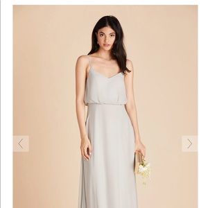NWT BIRDY GREY GWENNIE BRIDESMAID DRESS GRAY L